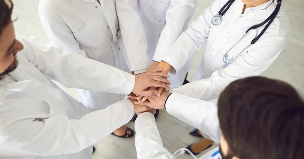 Connecting clinics with professionals